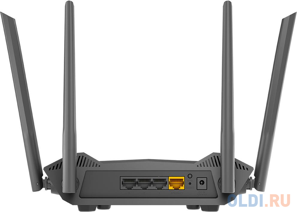D-Link DIR-X1530/RU/A1A, AX1500 Wi-Fi 6 Router, 1000Base-T WAN, 3x1000Base-T LAN, 4x5dBi external antennas DIR-X1530/RU/A1A - фото 4