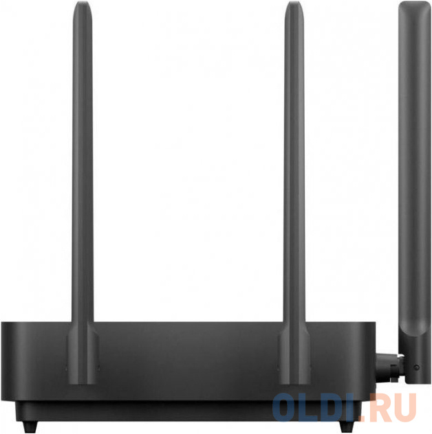 Беспроводной маршрутизатор Xiaomi Mi Router AX3200 802.11ax 2400Mbps 2.4 ГГц 5 ГГц 3xLAN черный DVB4314GL фото