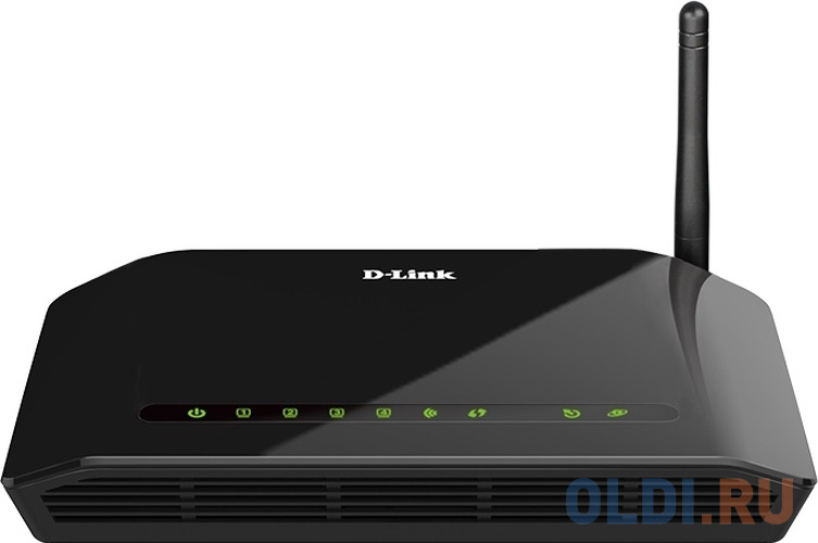 Маршрутизатор D-Link DSL-2640U/RB/U2A Wireless N 150 ADSL2+ Modem Router Annex B DSL-2640U/RB/U2A - фото 1