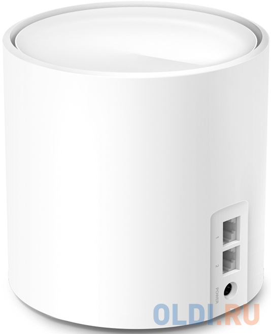 Wi-Fi система TP-LINK DECO X20 802.11ax 1200Mbps 2.4 ГГц 5 ГГц 1xLAN белый фото