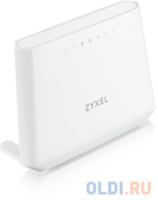 Гигабитный Wi-Fi маршрутизатор Zyxel EX3301-T0, AX1800, Wi-Fi 6, MU-MIMO, EasyMesh, 802.11a/b/g/n/ac/ax (600+1200 Мбит/с), 1xWAN GE, 4xLAN GE, 2xFXS EX3301-T0-EU01V1F - фото 1