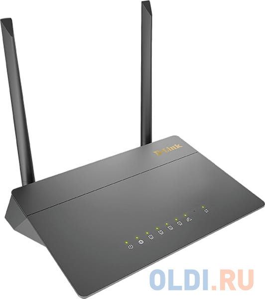Роутер беспроводной D-Link DIR-615/GFRU (DIR-615/GFRU/R2A) N300 1000BASE-X SFP черный фото