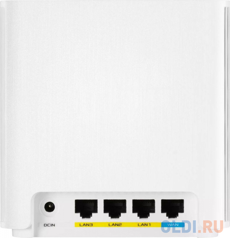 Беспроводной маршрутизатор ASUS XD6 (W-1-PK) 802.11abgnacax 4800Mbps 2.4 ГГц 5 ГГц 3xLAN белый фото
