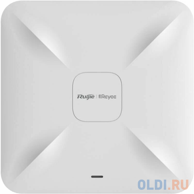 Reyee AC1300 Dual Band Ceiling Mount Access Point, 867Mbps at 5GHz + 400Mbps at 2.4GHz, 2 10/100/1000base-t Ethernet uplink port, Internal Antennas,su RG-RAP2200(E) - фото 1