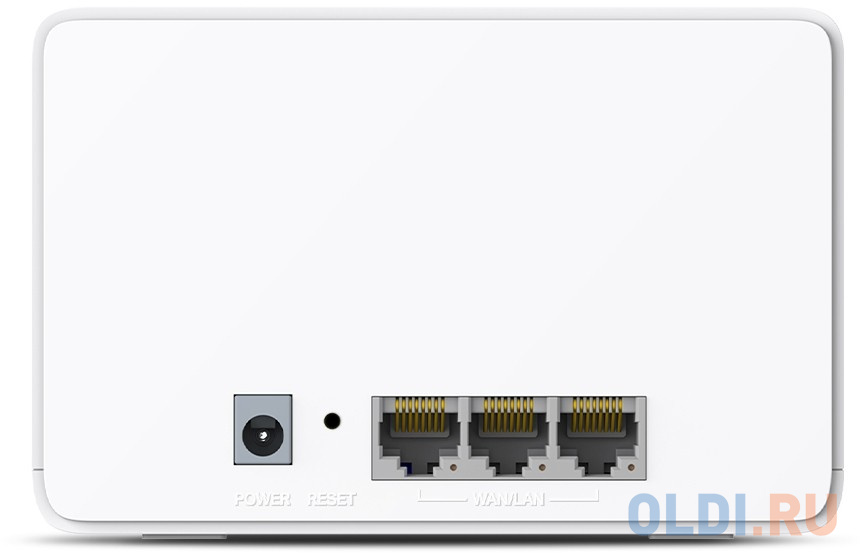 Wi-Fi система Mercusys Halo H80X (3-pack) 802.11ax 2400Mbps 2.4 ГГц 5 ГГц 3xLAN белый фото