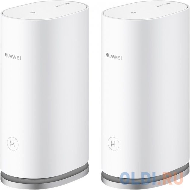 Wi-Fi система Huawei WS8100-22 (2-pack) 802.11ax 2400Mbps 5 ГГц 2.4 ГГц 3xLAN белый