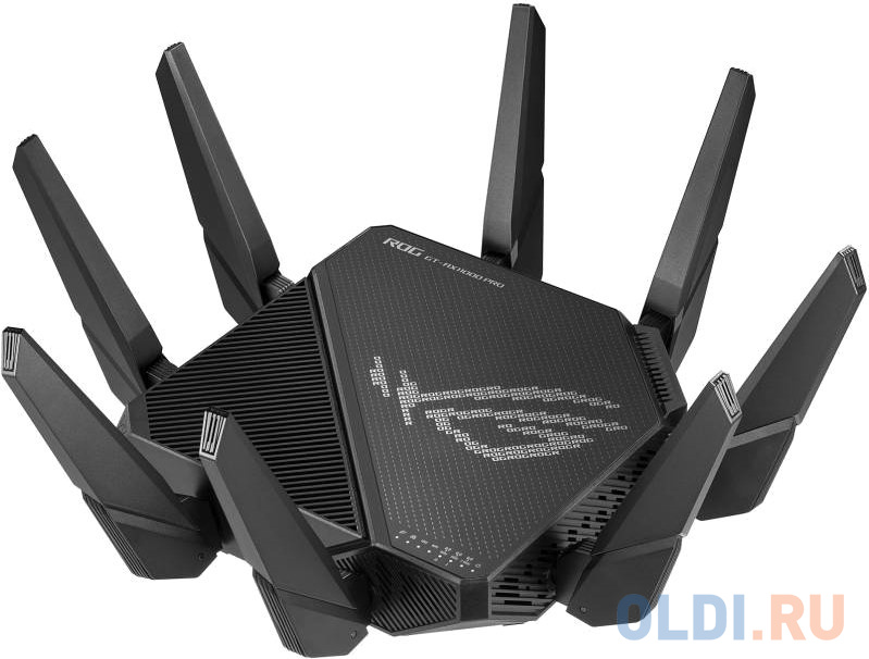ASUS ROG GT-AX11000 PRO //802.11b/g/n/ac, ax, до 1148 + 4804Mbps, 2,4 + 5 gGz, 8 antenna, USB, GBT LAN ; 90IG0720-MU2A00 фото