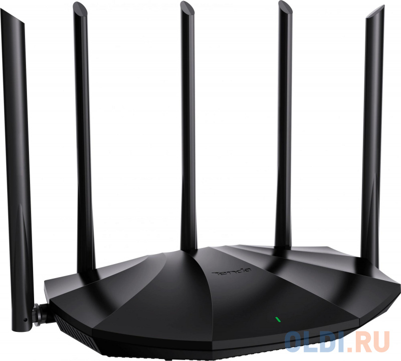 Беспроводной маршрутизатор Tenda TX2 PRO 802.11ax 1201Mbps 2.4 ГГц 5 ГГц 3xLAN черный фото