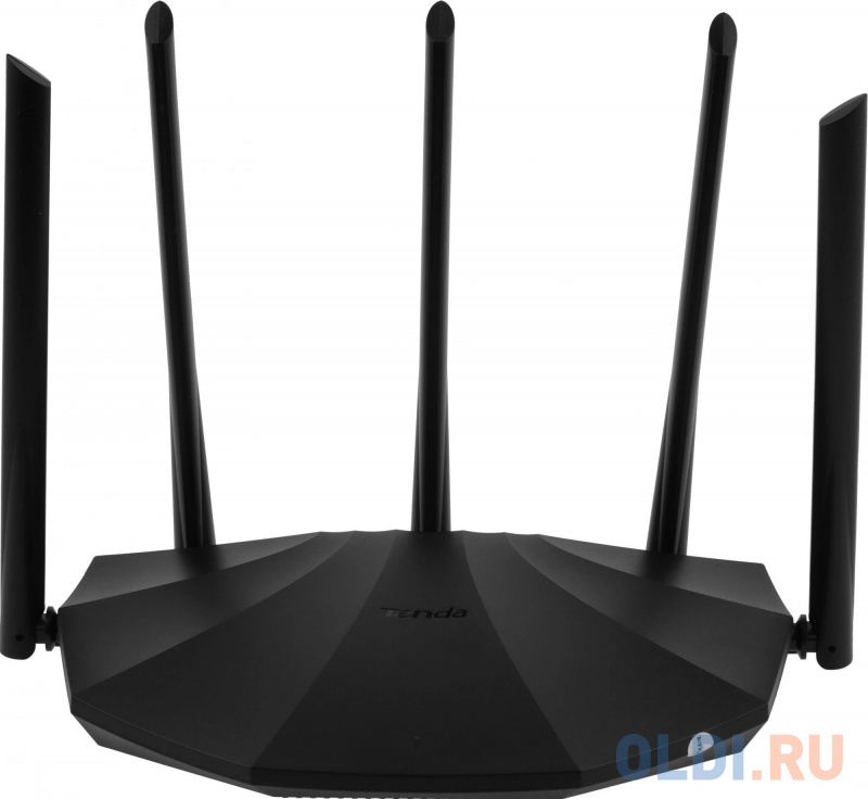 Беспроводной маршрутизатор Tenda TX2 PRO 802.11ax 1201Mbps 2.4 ГГц 5 ГГц 3xLAN черный фото