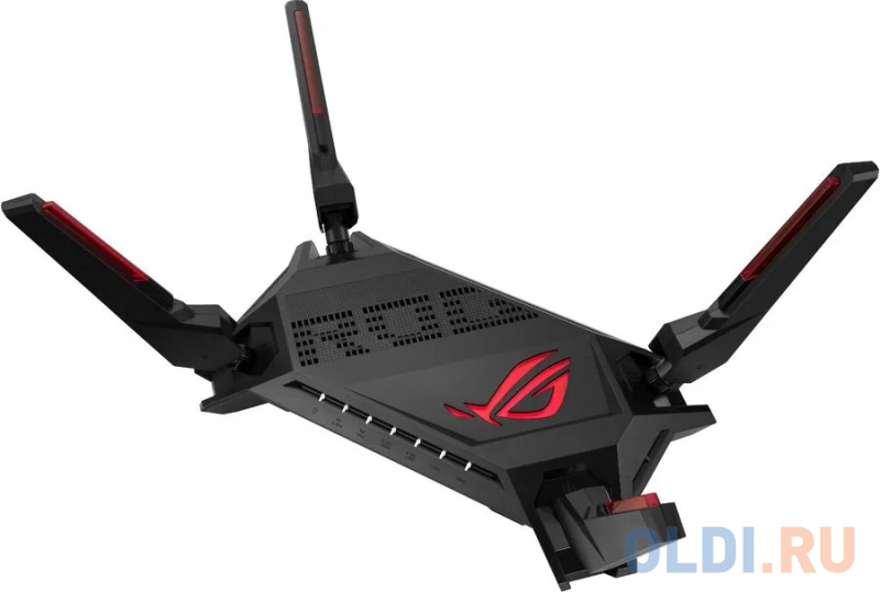Беспроводной маршрутизатор ASUS GT-AX6000 802.11ax 5952Mbps 2.4 ГГц 5 ГГц 4xLAN USB черный фото