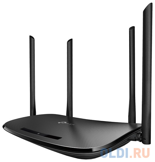 AC1200 Wi-Fi VDSL/ADSL Modem Router, 802.11ac/a/n/g/b, 867Mbps at 5GHz + 300Mbps at 2.4GHz, 4 FE ports,  4 fixed antennas, Tether App, VPN Server, Clo Archer VR300 - фото 2