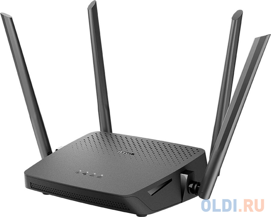 Маршрутизатор/ DIR-842/RU/R7A AC1200 Wi-Fi  EasyMesh Router, 1000Base-T WAN, 4x1000Base-T LAN, 4x5dBi external antennas