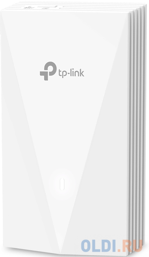 TP-Link EAP655-WALL, AX3000 Встраиваемая в стену вухдиапазонная точка доступа Wi Fi 6,  1 гиг. Uplink + 3 Dounlink порта RJ45, до 574 Мбит/с на 2,4 ГГ
