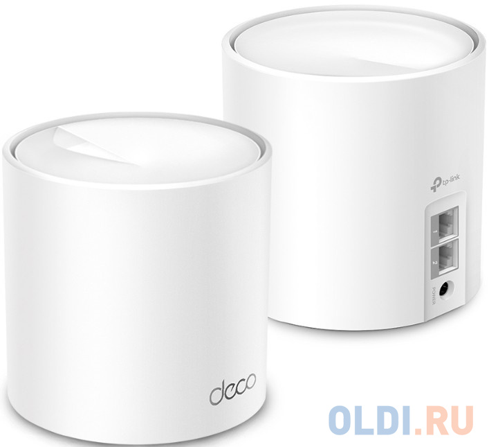 DECO X1500(2-PACK)
 Mesh-система AX1500 Wi-Fi 6