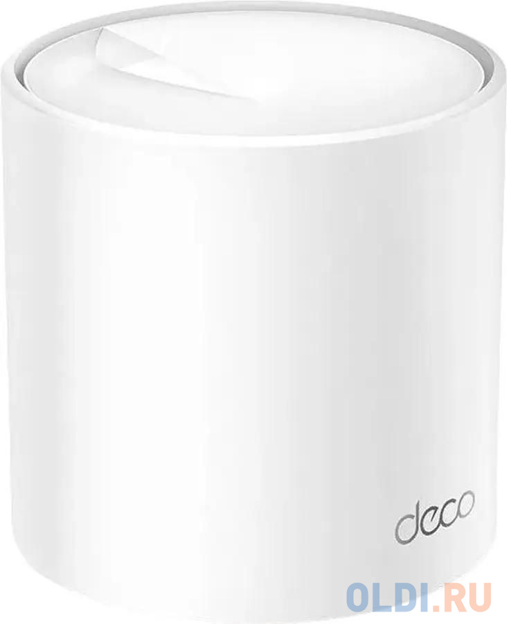 TP-Link Deco X60(1-pack) Домашняя Mesh Wi-Fi 6 система AX5400, до 574 Мбит/с на 2,4 ГГц + до 4804 Мбит/с на 5 ГГц