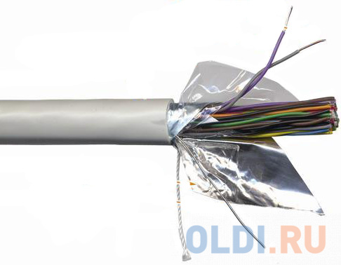 

Кабель информационный Lanmaster TWT-5EFTP25-LSZH кат.5е SF/UTP общий экран в оплётке 25X2X24AWG LSZH внутренний 305м серый