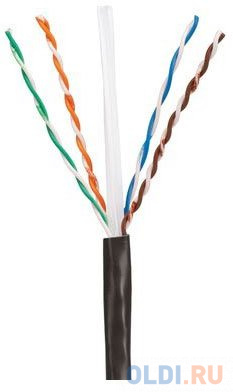 

Кабель информационный Panduit PUO6C04BL-CEG кат.6 U/UTP не экранированный 4X2X23AWG PE внешний 305м черный