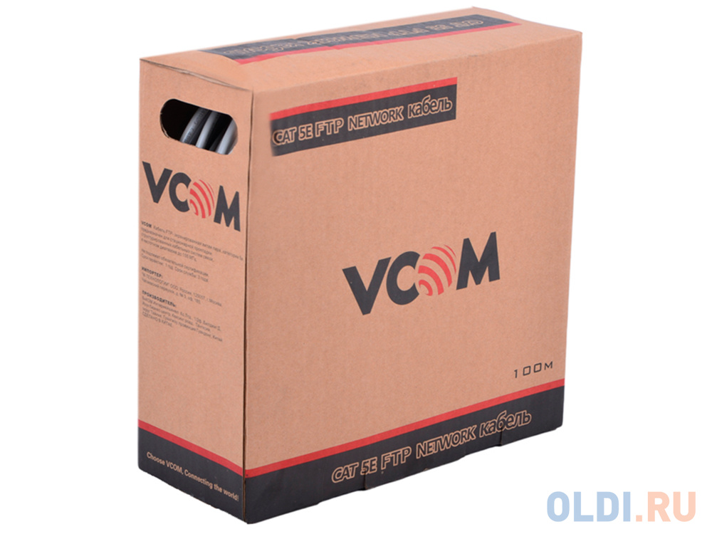 Кабель VCOM FTP кат.5е 4 пары, 100м <VNC1010 - фото 3