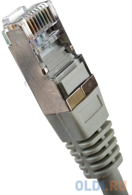 Патч-корд FTP Cablexpert PP6-10M кат.6, 10м, литой, многожильный (серый)  (045421) {40} - фото 3