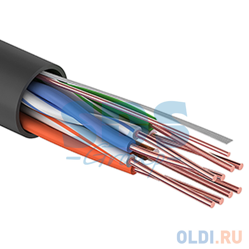 

Кабель UTP 4PR 24AWG CAT5e 305м OUTDOOR PROCONNECT