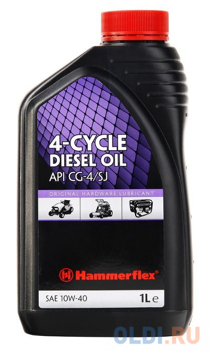 

Полусинтетическое моторное масло Hammer 501-017 10W40 1 л
