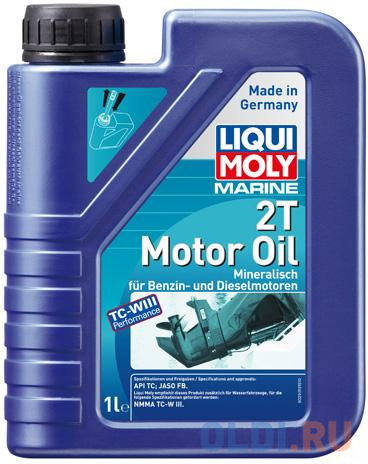 Минеральное моторное масло LiquiMoly Marine 2T Motor Oil 1 л 25019 смазка liquimoly marine grease для водной техники 25042