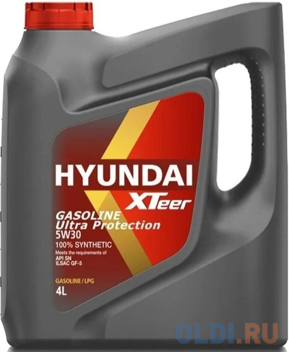 

Cинтетическое моторное масло Hyundai XTeer Gasoline Ultra Protection 5W30 4 л