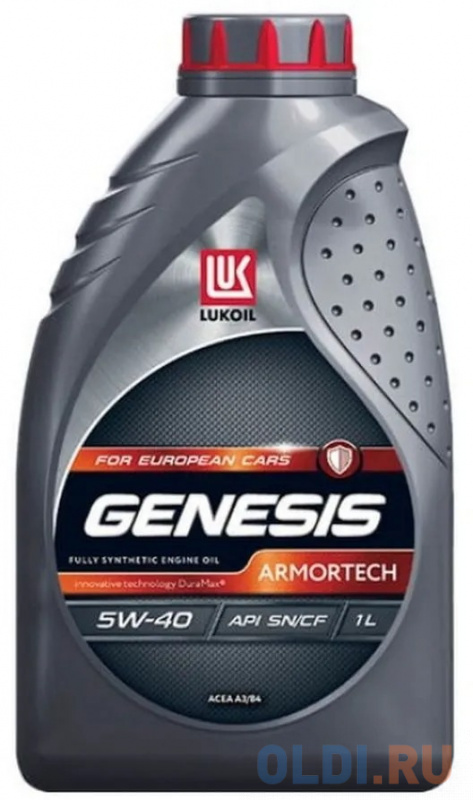 

Cинтетическое моторное масло LUKOIL Genesis Armortech 5W40 1 л