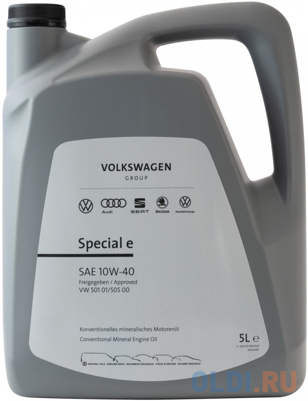 

GS60107M4 VW Group Синт-ое мот.масло Special E 10W-40 (5л)