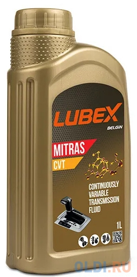 L020-0890-1201 LUBEX Синт. тр.масло д/CVT MITRAS CVT (1л) - фото 1