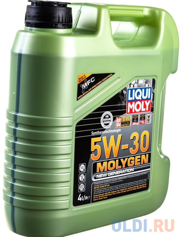 9089 LiquiMoly НС-синт. мот.масло Molygen New Generation 5W-30 SP GF-6A (4л) фото