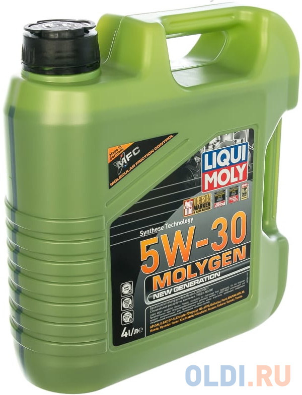 9089 LiquiMoly НС-синт. мот.масло Molygen New Generation 5W-30 SP GF-6A (4л) фото