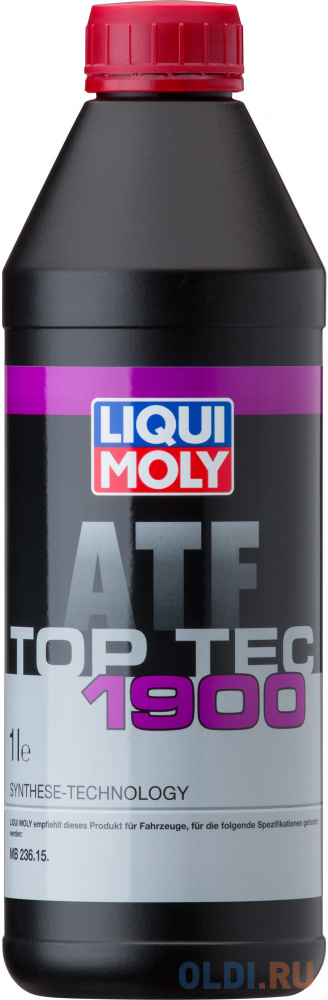 НС-синтетическое трансмиссионное масло LiquiMoly Top Tec ATF 1900 1 л 3648 масло трансмиссионное rolf transmission sae 75w 90 api gl 4 9333310 всесезонное