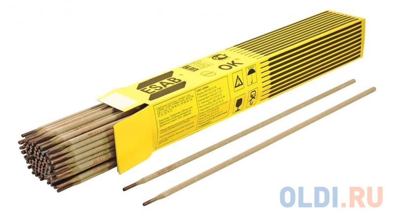 Электроды для сварки ESAB ОЗС-12 ф 2,5мм  AC/DC переменный/постоянный 5кг для углеродистых сталей 4596253WM0 - фото 1