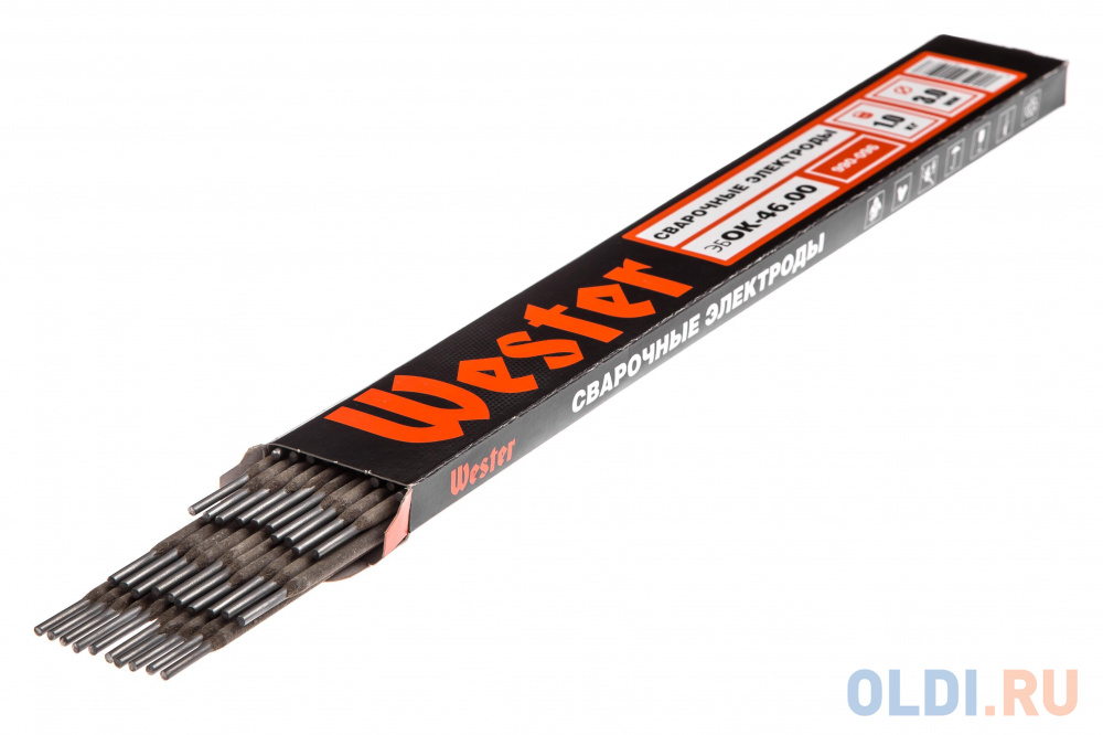 Электроды сварочные WESTER 990-096  эбОК-46.00 ( Аналог ОК-46.00), 3.0 мм, 1 кг