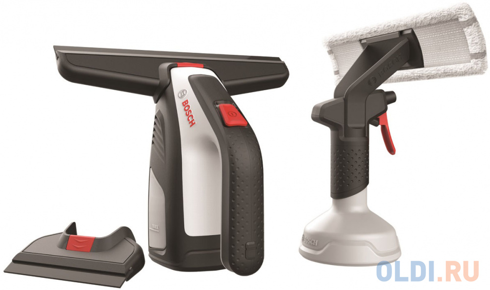 

Стеклоочиститель Bosch GlassVac шир.скреб.:266мм пит.:от аккум. серый