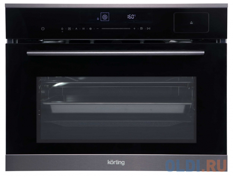 

Электрический шкаф Korting OKB 3450 GNBX Steam черный