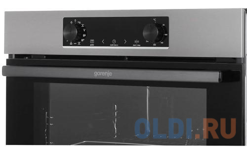 Электрический шкаф Gorenje BOSB6737E06X нержавеющая сталь фото