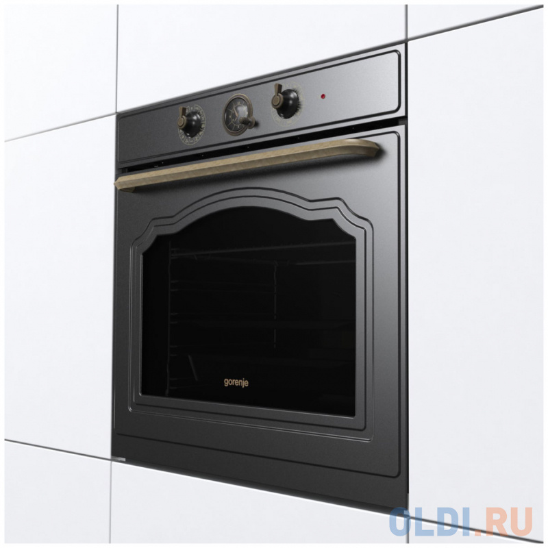 Электрический шкаф Gorenje BOS67371CLB черный Вид№6