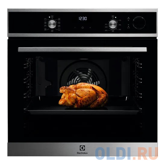 Электрический шкаф Electrolux EOC5E70X черный/нержавеющая сталь сковородка гриль vitrinor pomodoro grill 28 28 см 1 8 л сталь