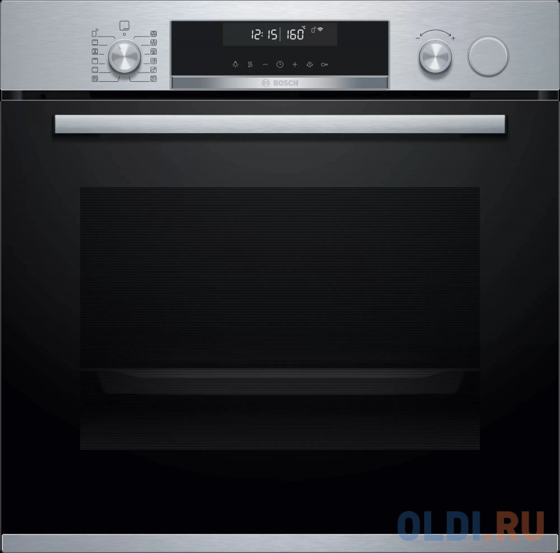 

Электрический шкаф Bosch HRG5785S6 нержавеющая сталь/черный