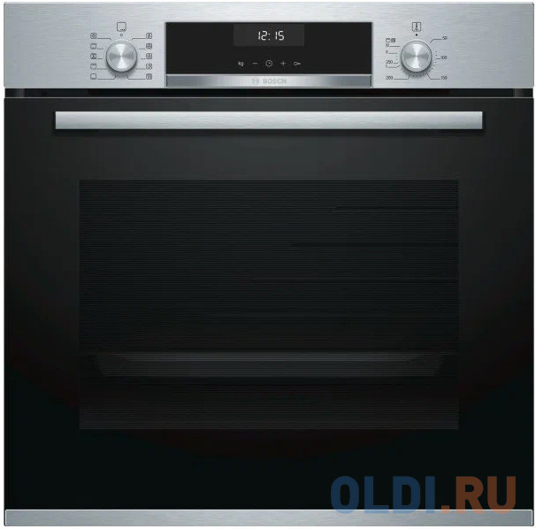 

Электрический шкаф Bosch HBA537BS0 серебристый
