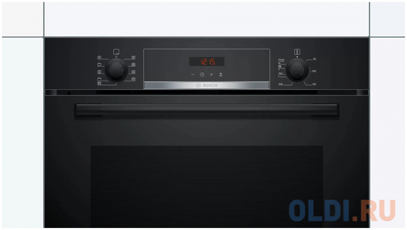 Электрический шкаф Bosch HBA573BB1 черный фото