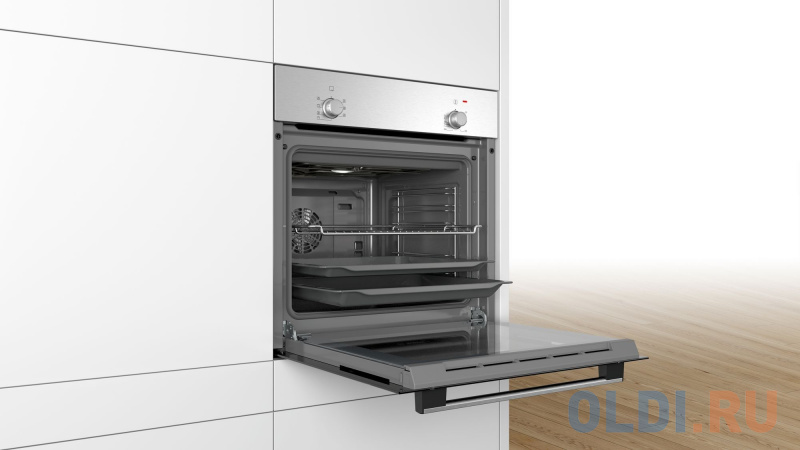 Электрический шкаф Bosch HBF010BR1S серебристый фото