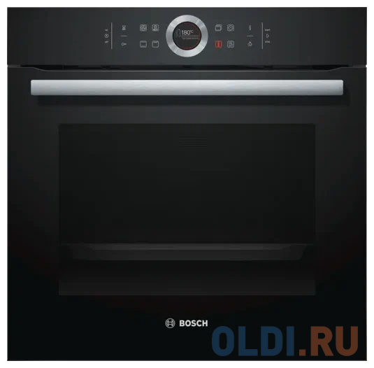 

Электрический шкаф Bosch HBG632BB1S черный/серебристый