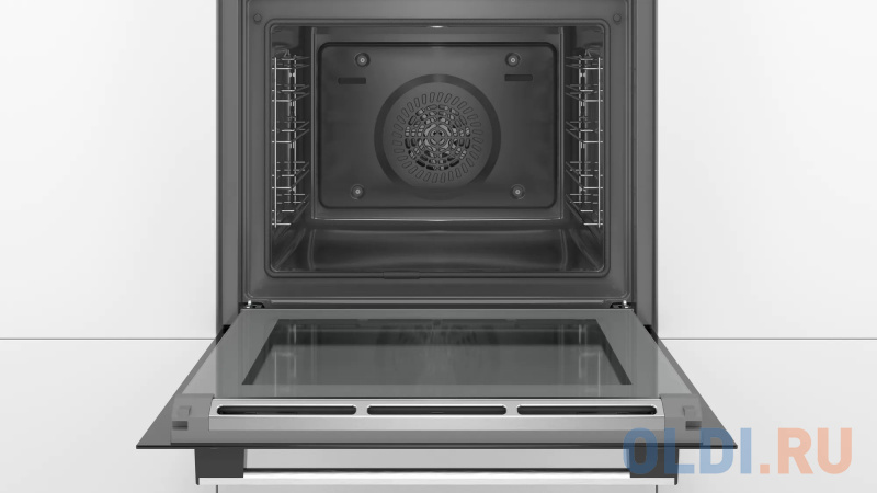 Электрический шкаф Bosch HBA573BS1 нержавеющая сталь/черный фото