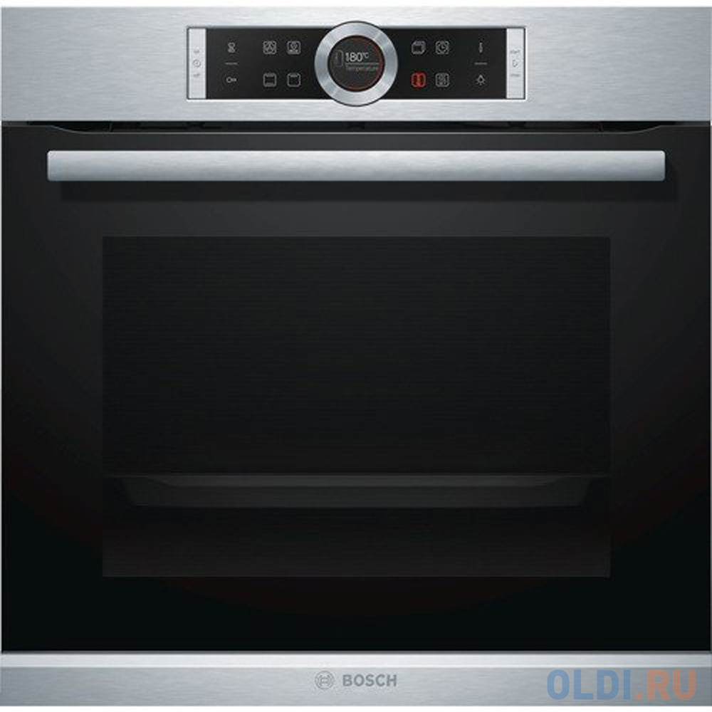 

Электрический шкаф Bosch HBG633NS1 серебристый