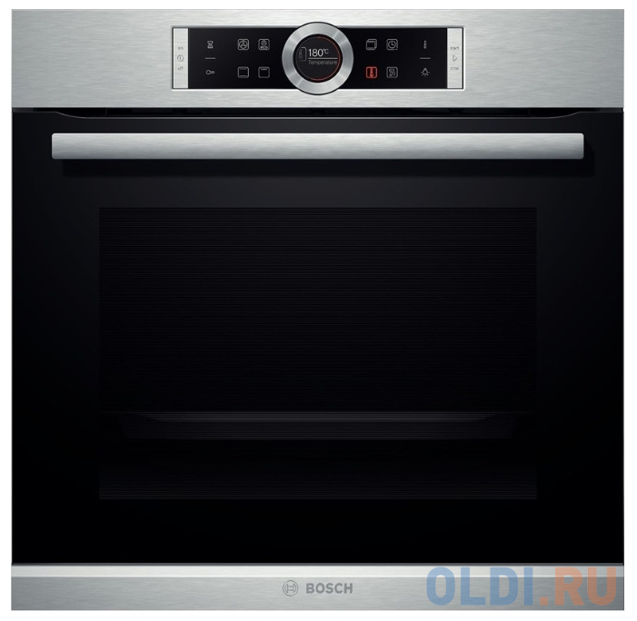 

Электрический шкаф Bosch HBG634BS1 серебристый