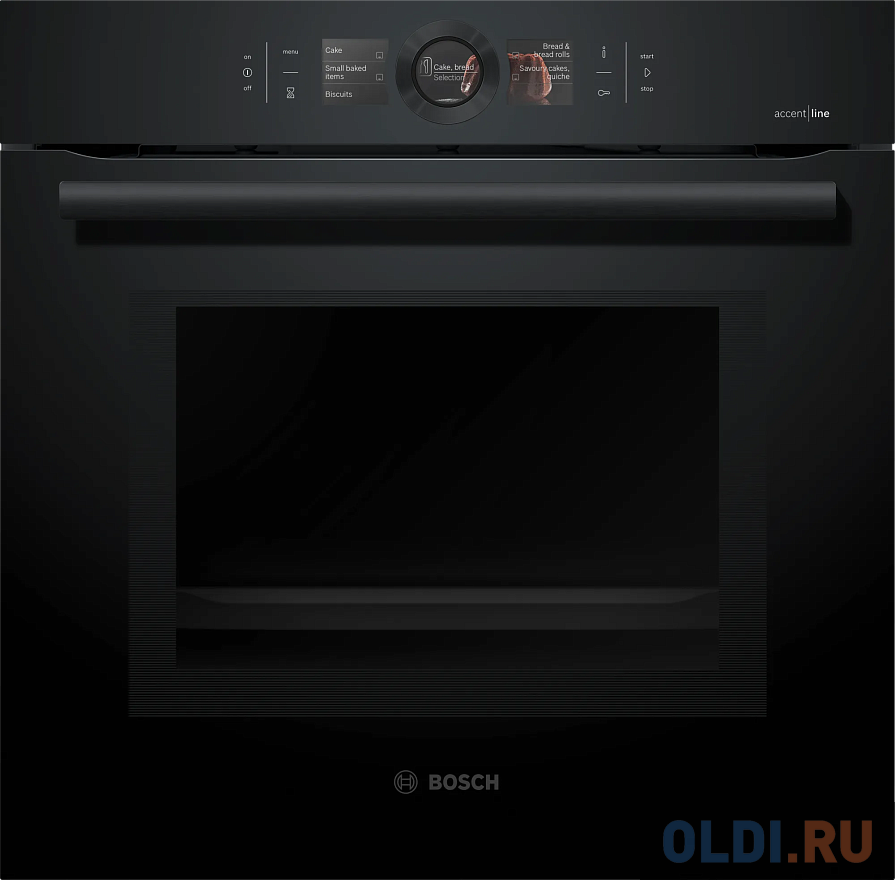 

Духовой шкаф Электрический Bosch HMG8764C1 черный