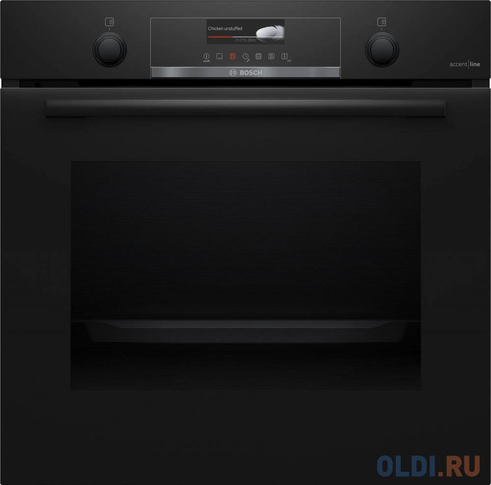 

Духовой шкаф Электрический Bosch HBG4795B1S черный